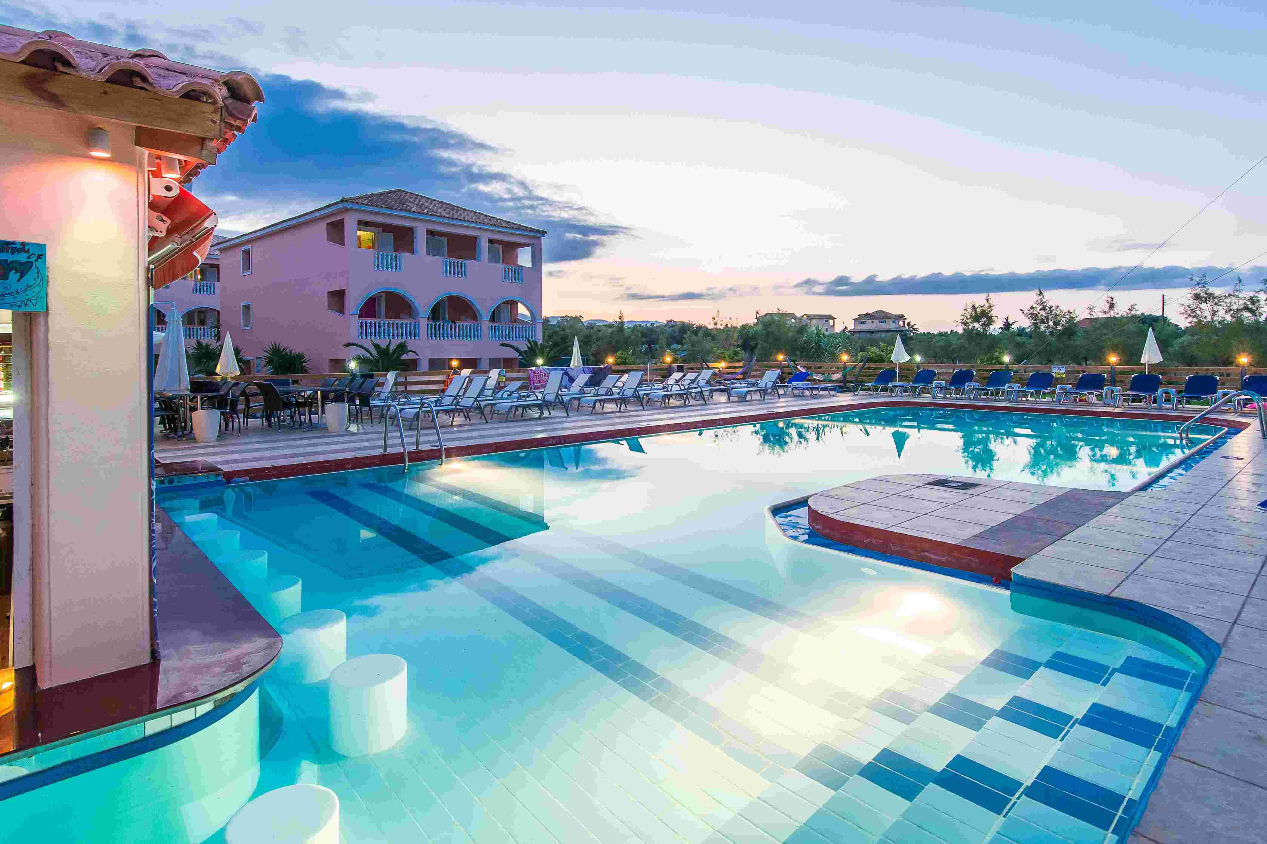 Savvas Hotel (Adults Only) Laganas Dış mekan fotoğraf