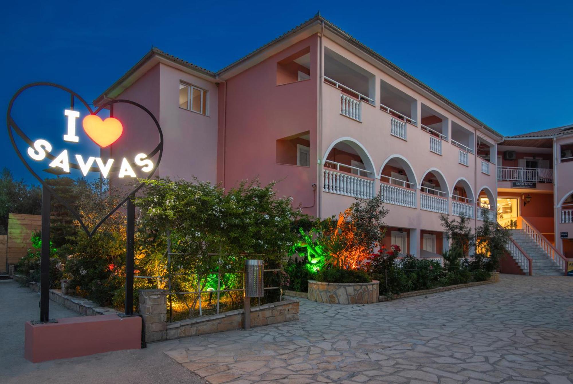 Savvas Hotel (Adults Only) Laganas Dış mekan fotoğraf